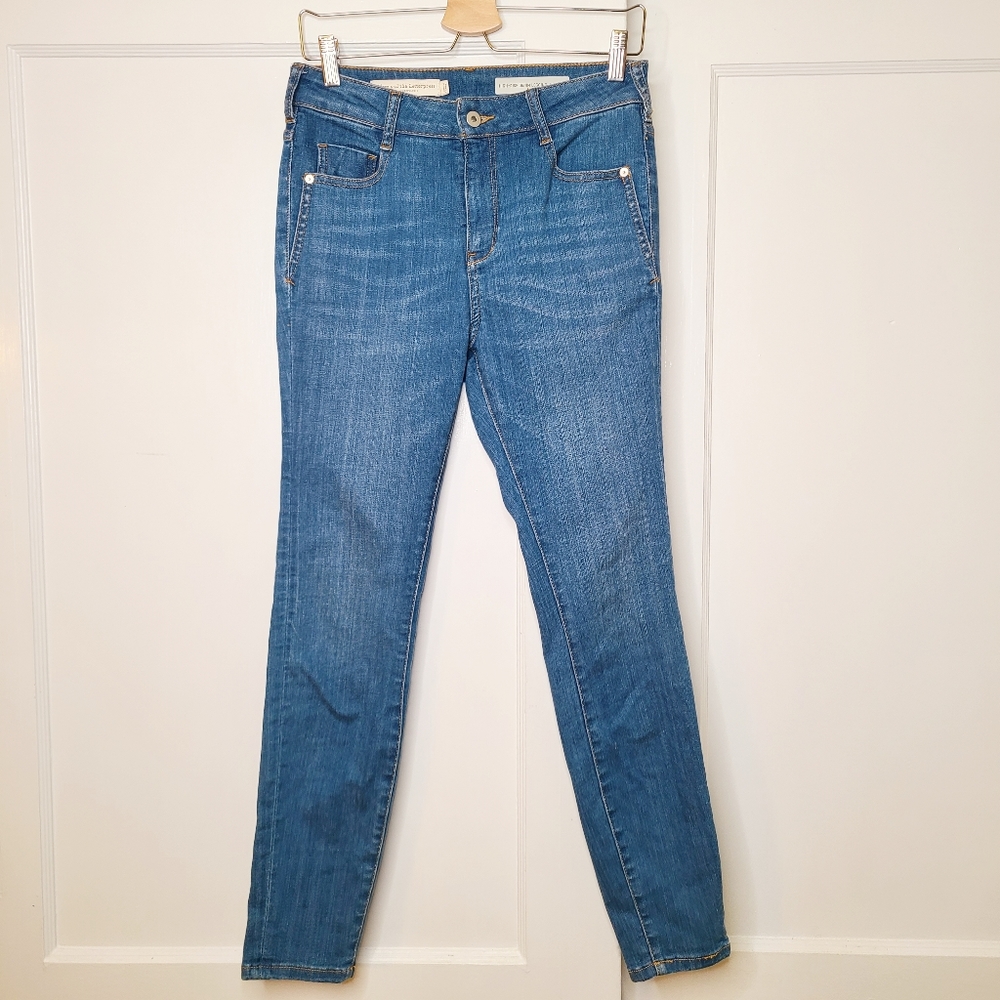 Anthropologie Pilcro High-Rise Denim Leggings NEW